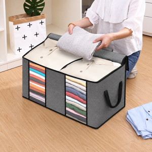 Large Capacity Quilt, Blanket & Clothes Storage Bag Premium Quality Organizer Bag